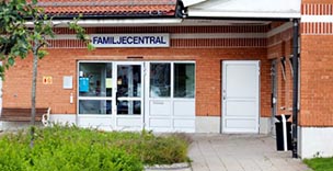 Entré till Mödrahälsovården familjecentralen Gamleby