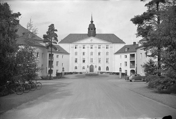 Nybyggda Centrallasarettet 1928, idag Regionhuset.